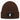 Peace – Rippstrick-Beanie in Braun, Ansicht 1 #farbe_braun