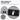 Peace – Rippstrick-Beanie in Grau meliert, Ansicht 2 #farbe_grau-meliert