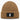 Peace – Rippstrick-Beanie in Karamell, Ansicht 1 #farbe_karamell