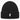 Peace – Rippstrick-Beanie in Schwarz, Ansicht 1 #farbe_schwarz