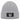 Hufeisen – Rippstrick-Beanie in Grau meliert, Ansicht 1 #farbe_grau-meliert