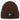 Friedenstaube – Rippstrick-Beanie in Braun, Ansicht 1 #farbe_braun