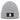 Katzensilhouette – Rippstrick-Beanie in Grau meliert, Ansicht 1 #farbe_grau-meliert