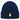 Katzensilhouette – Rippstrick-Beanie in Navy, Ansicht 1 #farbe_navy