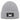 Boston Terrier – Rippstrick-Beanie in Grau meliert, Ansicht 1 #farbe_grau-meliert