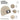 Football – Rippstrick-Beanie in Beige, Ansicht 4 #farbe_beige
