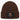 Schneemann – Rippstrick-Beanie in Braun, Ansicht 1 #farbe_braun
