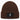 Notenschlüssel – Rippstrick-Beanie in Braun, Ansicht 1 #farbe_braun