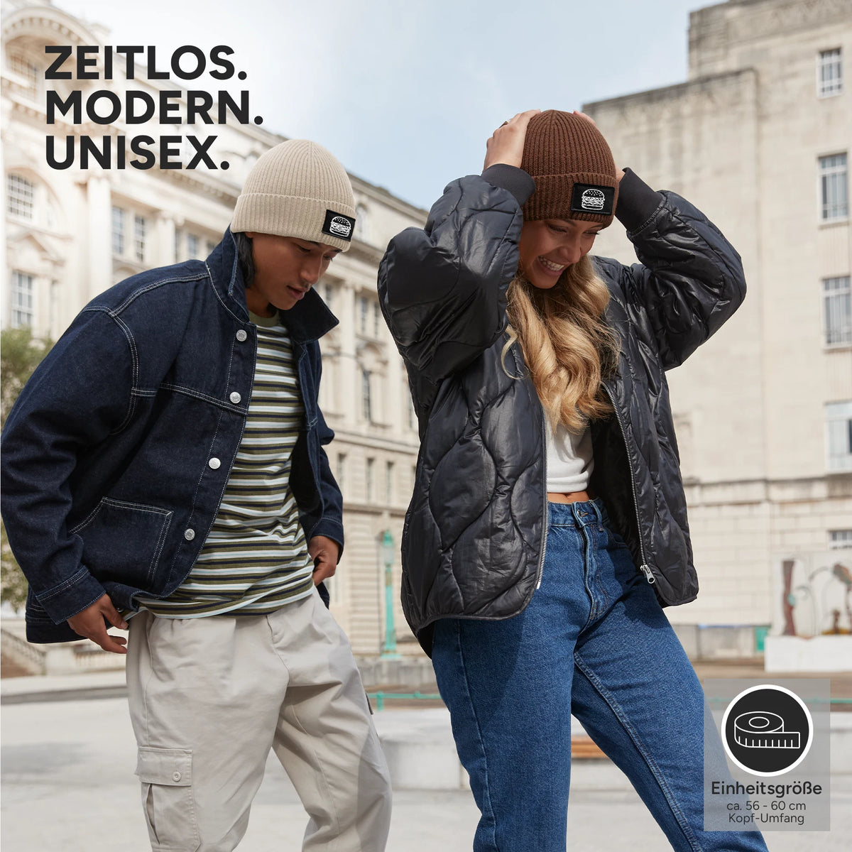Eine Beanie für deinen Alltag