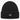 Kompass und Berge – Rippstrick-Beanie in Schwarz, Ansicht 1 #farbe_schwarz