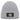 It's wine o'clock – Rippstrick-Beanie in Grau meliert, Ansicht 1 #farbe_grau-meliert