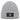 Lebe, liebe, lalle – Rippstrick-Beanie in Grau meliert, Ansicht 1 #farbe_grau-meliert