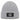 Punk-Smiley – Rippstrick-Beanie in Grau meliert, Ansicht 1 #farbe_grau-meliert