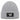 Schmetterling – Rippstrick-Beanie in Grau meliert, Ansicht 1 #farbe_grau-meliert