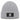 Ski you later – Rippstrick-Beanie in Grau meliert, Ansicht 1 #farbe_grau-meliert