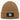 Dog Mum – Rippstrick-Beanie in Karamell, Ansicht 1 #farbe_karamell