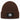 Chaos Queen – Rippstrick-Beanie in Braun, Ansicht 1 #farbe_braun