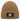 Chaos Queen – Rippstrick-Beanie in Karamell, Ansicht 1 #farbe_karamell