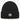 Chaos Queen – Rippstrick-Beanie in Schwarz, Ansicht 1 #farbe_schwarz