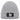 Dog Dad – Rippstrick-Beanie in Grau meliert, Ansicht 1 #farbe_grau-meliert