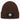 Es eskaliert eh – Rippstrick-Beanie in Braun, Ansicht 1 #farbe_braun