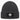 Es eskaliert eh – Rippstrick-Beanie in Dunkelgrau, Ansicht 1 #farbe_dunkelgrau