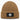 Es eskaliert eh – Rippstrick-Beanie in Karamell, Ansicht 1 #farbe_karamell
