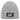 Die tut nix, die will nur Glühwein – Rippstrick-Beanie in Grau meliert, Ansicht 1 #farbe_grau-meliert