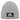Ski you later – Rippstrick-Beanie in Grau meliert, Ansicht 1 #farbe_grau-meliert