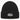 Zertifizierter Glühwein-Tester – Rippstrick-Beanie in Schwarz, Ansicht 1 #farbe_schwarz