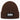 Dorfkind und stolz drauf – Rippstrick-Beanie in Braun, Ansicht 1 #farbe_braun
