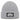 Jingle my balls – Rippstrick-Beanie in Grau meliert, Ansicht 1 #farbe_grau-meliert