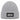 Ich mag Bäume, die halten die Fresse – Rippstrick-Beanie in Grau meliert, Ansicht 1 #farbe_grau-meliert