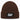 Ist mir egal – Rippstrick-Beanie in Braun, Ansicht 1 #farbe_braun