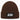 Ich muss gar nix – Rippstrick-Beanie in Braun, Ansicht 1 #farbe_braun