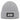 Ich muss gar nix – Rippstrick-Beanie in Grau meliert, Ansicht 1 #farbe_grau-meliert