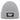 Arschkalt – Rippstrick-Beanie in Grau meliert, Ansicht 1 #farbe_grau-meliert