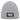 Geiler Typ mit Glatze – Rippstrick-Beanie in Grau meliert, Ansicht 1 #farbe_grau-meliert