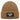 Aus dem Weg, ich muss auf die Piste – Rippstrick-Beanie in Karamell, Ansicht 1 #farbe_karamell