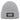 Aus dem Weg, ich gehe Ski fahren – Rippstrick-Beanie in Grau meliert, Ansicht 1 #farbe_grau-meliert