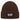 Aus dem Weg, der Berg ruft – Rippstrick-Beanie in Braun, Ansicht 1 #farbe_braun