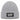 Aus dem Weg, der Berg ruft – Rippstrick-Beanie in Grau meliert, Ansicht 1 #farbe_grau-meliert