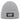 Aus dem Weg, ich brauche Bergluft – Rippstrick-Beanie in Grau meliert, Ansicht 1 #farbe_grau-meliert