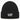 Aus dem Weg, ich brauche Bergluft – Rippstrick-Beanie in Schwarz, Ansicht 1 #farbe_schwarz