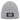 Aus dem Weg, ich brauche Glühwein – Rippstrick-Beanie in Grau meliert, Ansicht 1 #farbe_grau-meliert