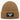 Aus dem Weg, ich brauche Bier – Rippstrick-Beanie in Karamell, Ansicht 1 #farbe_karamell