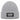 Aus dem Weg, ich muss zum Frühschoppen – Rippstrick-Beanie in Grau meliert, Ansicht 1 #farbe_grau-meliert