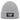 Aus dem Weg, ich brauche Kaffee – Rippstrick-Beanie in Grau meliert, Ansicht 1 #farbe_grau-meliert