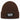 Aus dem Weg, ich muss mit dem Hund raus – Rippstrick-Beanie in Braun, Ansicht 1 #farbe_braun