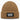Aus dem Weg, ich muss mit dem Hund raus – Rippstrick-Beanie in Karamell, Ansicht 1 #farbe_karamell